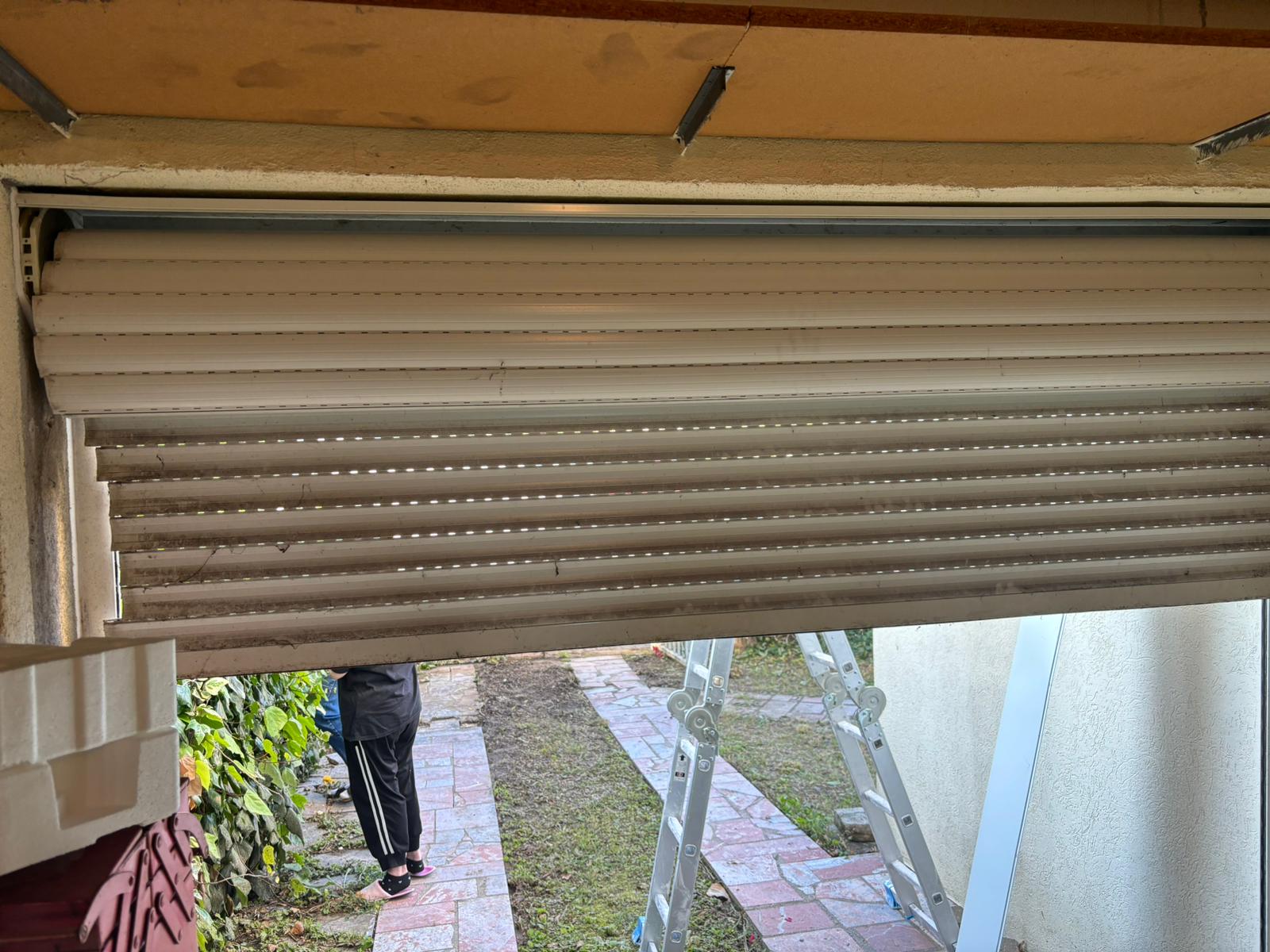 Installation volet roulant