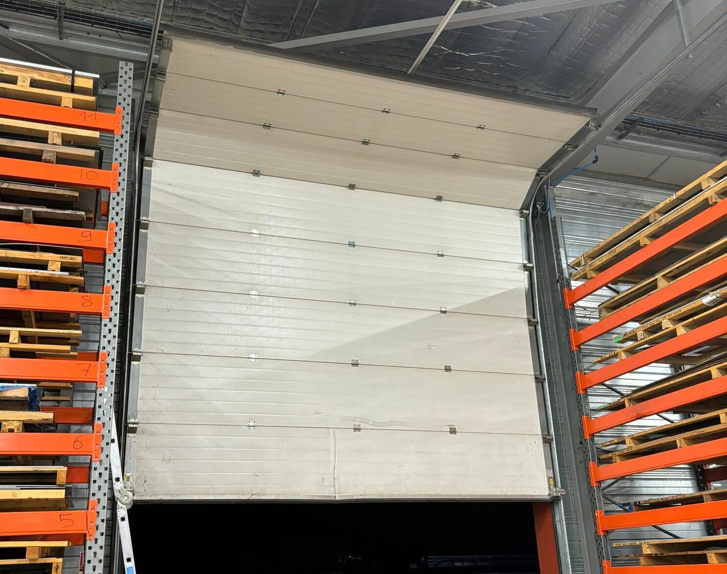 Dépannage de rideau métallique